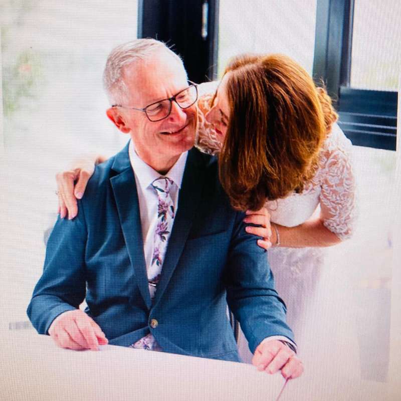 Lucy & Rob ~ Signing the documents at their Sydney Wedding!